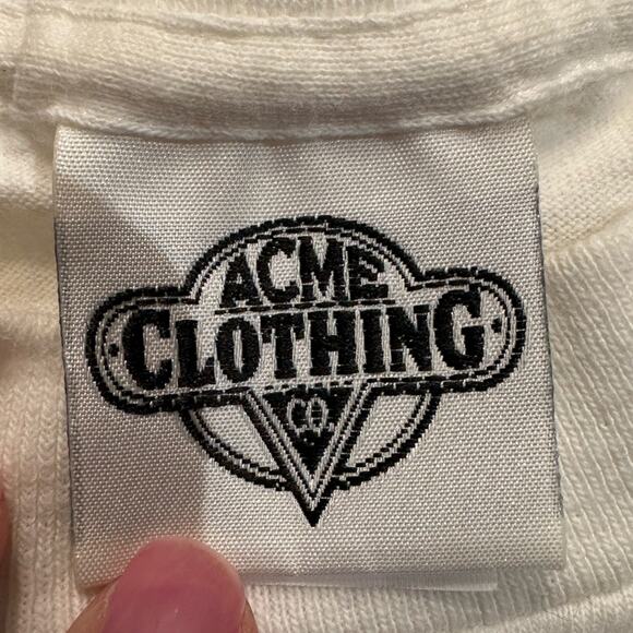 Vintage Acme Clothing Co Bugs Bowl-A-Rama Single Stitch T-Shirt Large Made USA - Picture 2 of 7